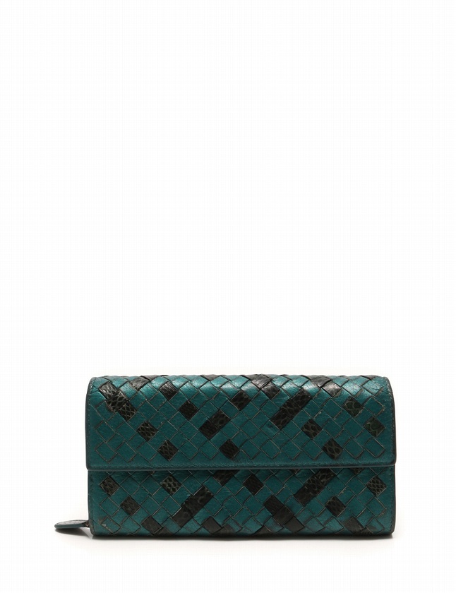 ボッテガヴェネタ BOTTEGA VENETA 長財布 イントレチャート アイヤーズ 