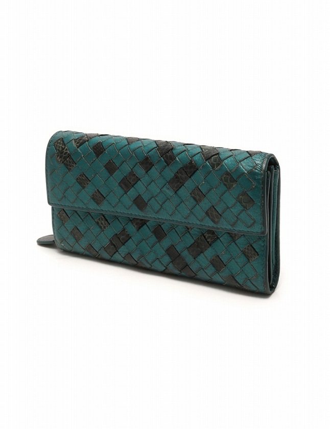 ボッテガヴェネタ BOTTEGA VENETA 長財布 イントレチャート アイヤーズ  