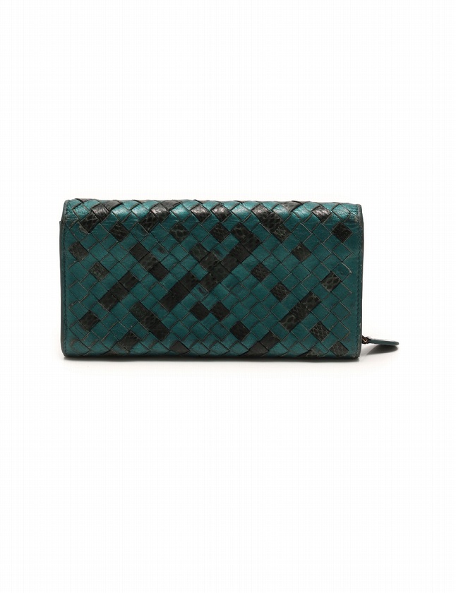 ボッテガヴェネタ BOTTEGA VENETA 長財布 イントレチャート アイヤーズ 