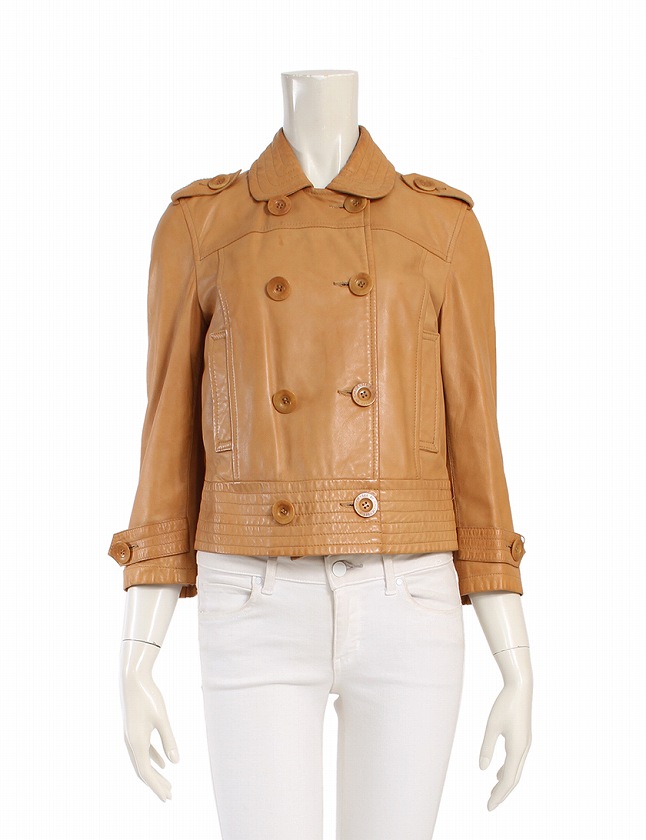 プロフェッショナル 等価 タック キャメル レザー ジャケット レディース Miyazaki Hoikukai Jp