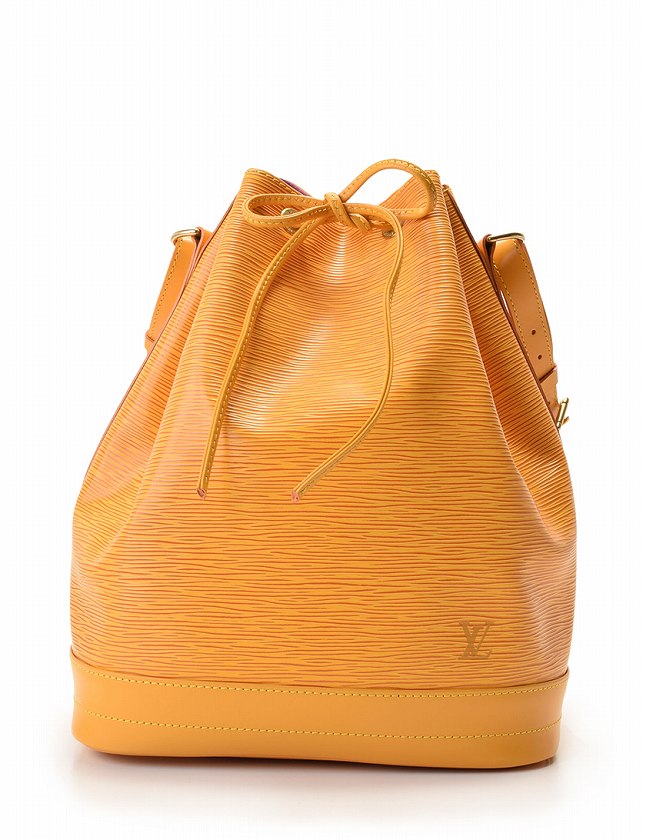 ルイヴィトン LOUIS VUITTON ノエ ショルダーバッグ 巾着 エピ 黄色 
