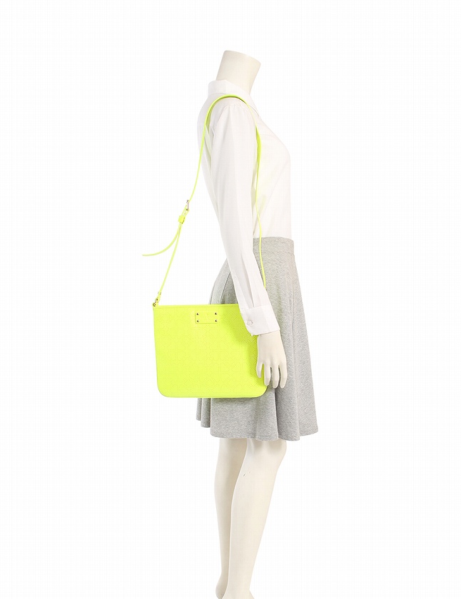 kate spade バイカラージャケット 黒・白・黄緑　S kate spade バイカラージャケット 黒・白・黄緑 S