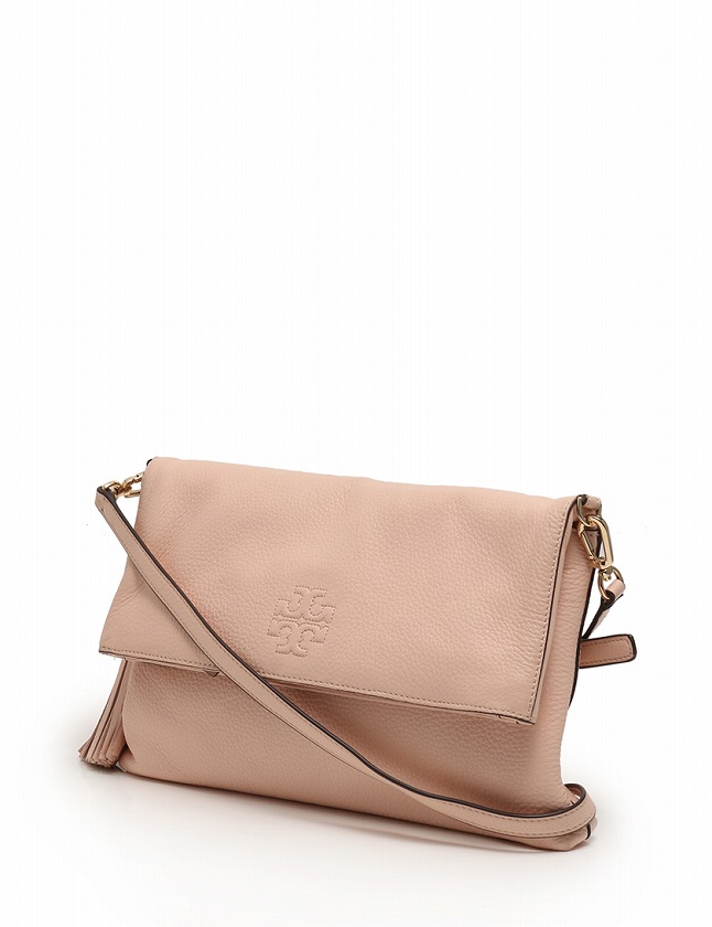 トリーバーチ TORY BURCH ショルダーバッグ ピンクベージュ レザー 