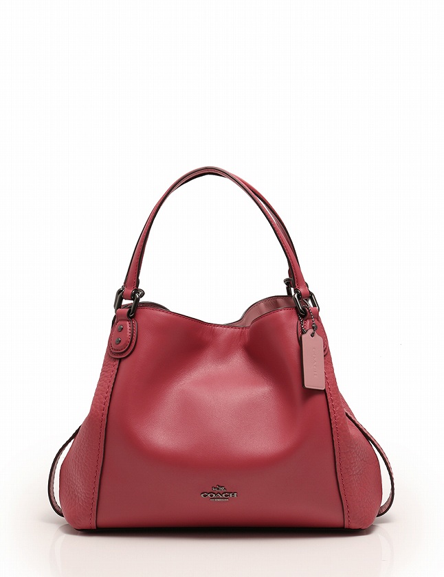 コーチ COACH ショルダーバッグ ハンドバッグ イーディー ピンク  