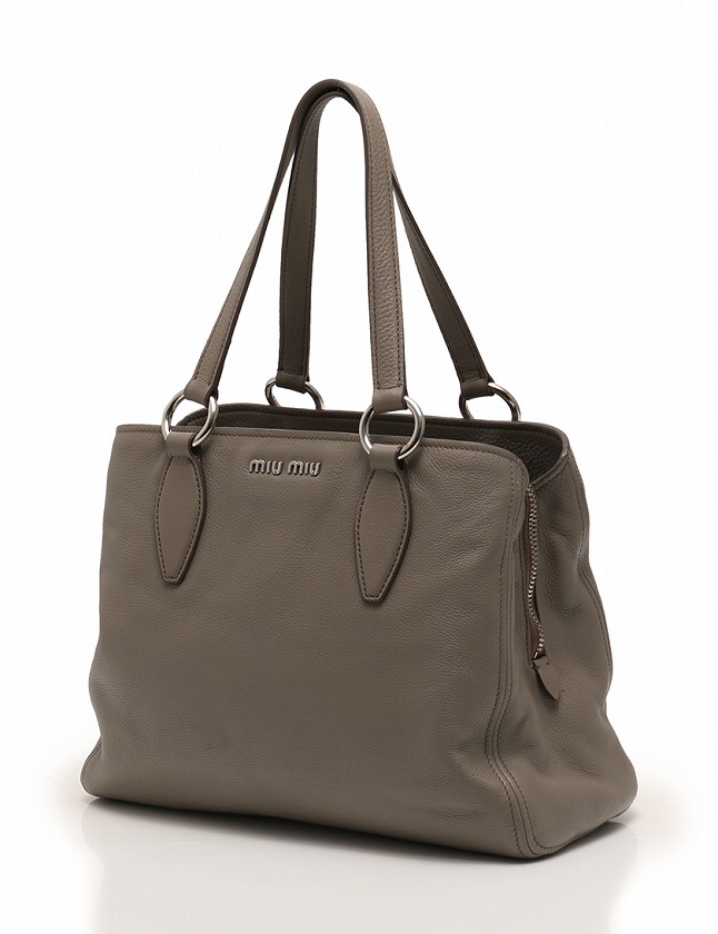 MIU MIU グレー バッグ