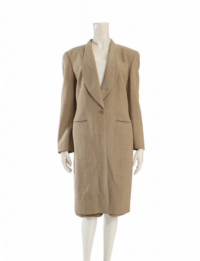 GIORGIO ARMANI ロングコート38 ジョルジオアルマーニ GIORGIO ARMANI  