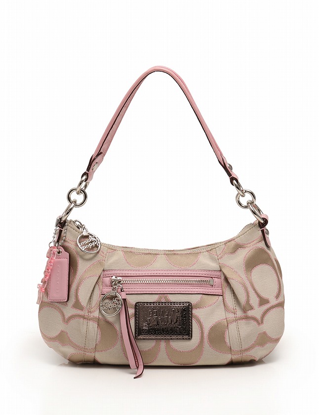 コーチ COACH ハンドバッグ ショルダーバッグ ポピー シグネチャー 