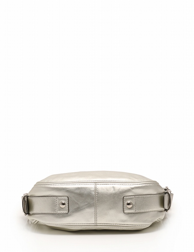 コーチ COACH ショルダーバッグ ゾーイ シルバー レザー F12671 
