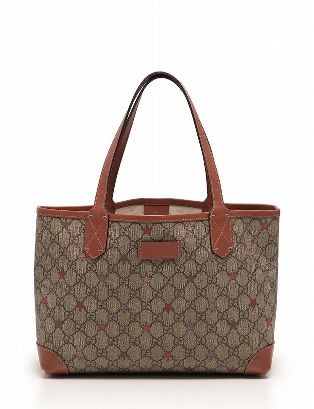グッチ GUCCI トートバッグ ハンドバッグ ベージュ ピンク GG 