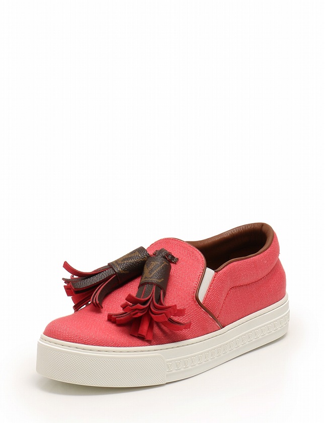 ルイヴィトン LOUIS VUITTON スリッポン スニーカー デスティ  