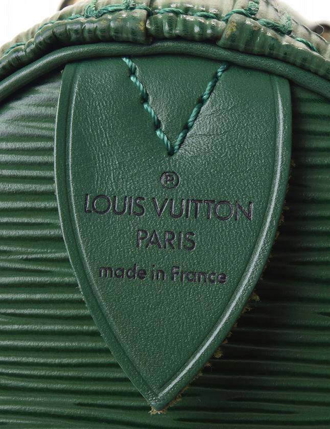 ルイヴィトン スピーディ20 エピ グリーン made in france