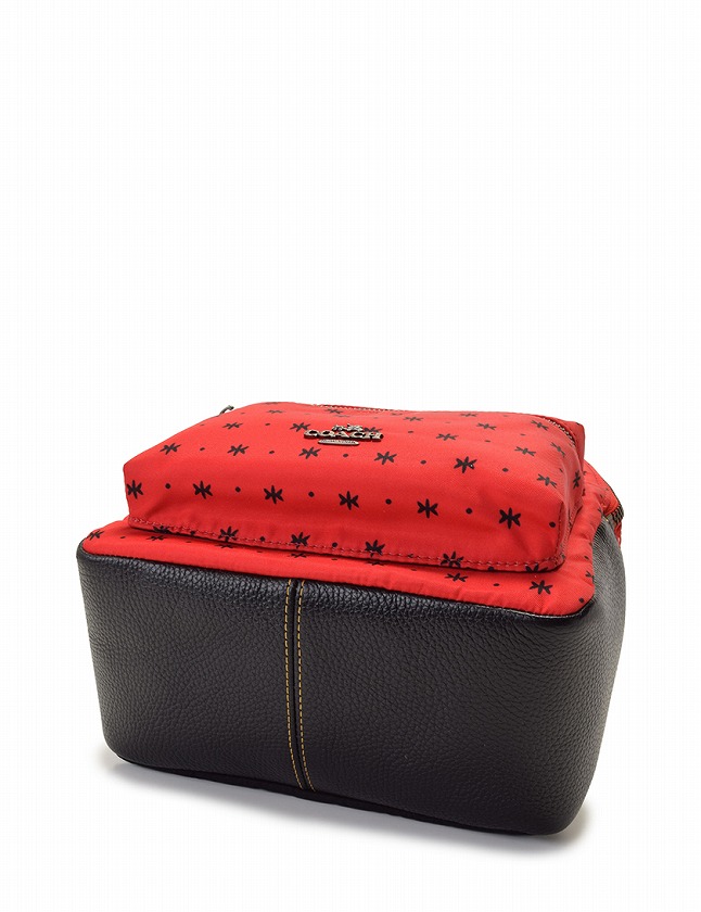 コーチ COACH リュック バックパック Disneyコラボ 赤 レッド 黒 