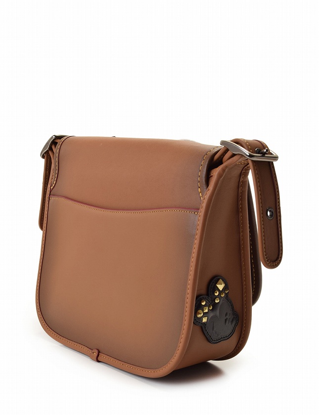 コーチ COACH ショルダーバッグ ポシェット Disneyコラボ 茶色 