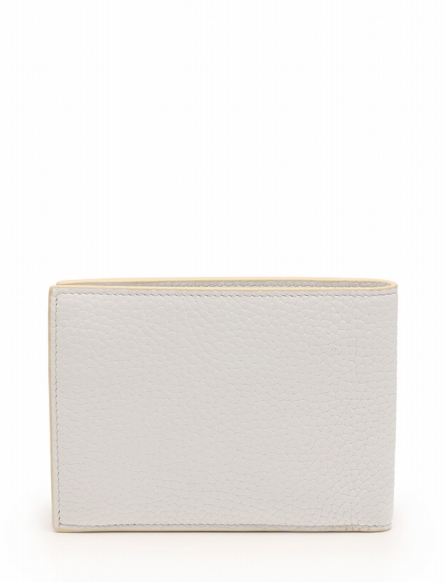 ボッテガヴェネタ BOTTEGA VENETA 財布 二つ折り 白 ホワイト 小物  