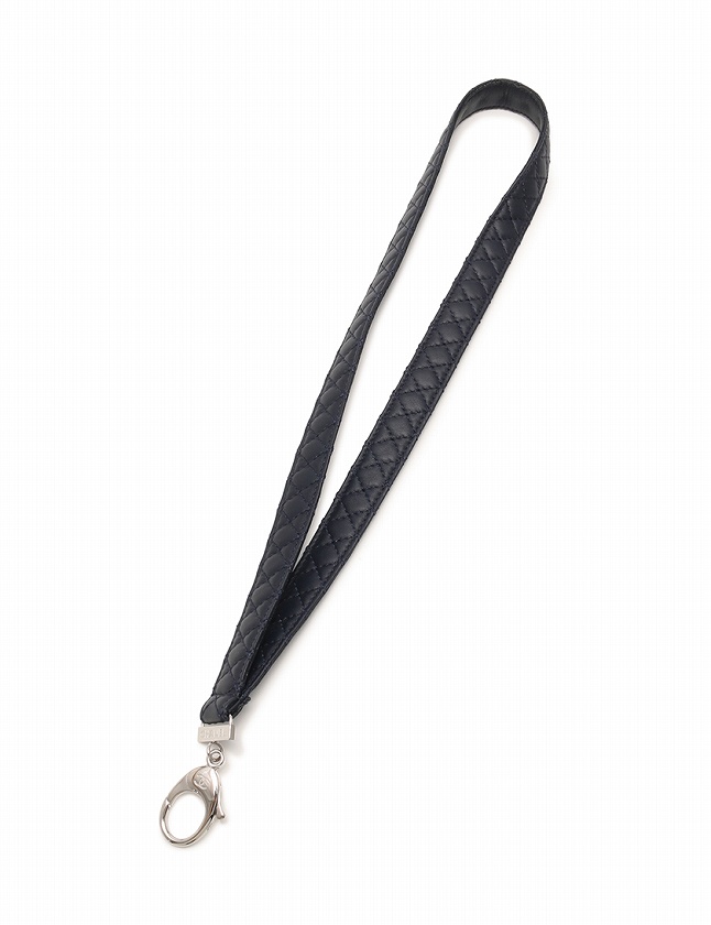 シャネル CHANEL ネックストラップ マトラッセ ココマーク ネイビー 紺  