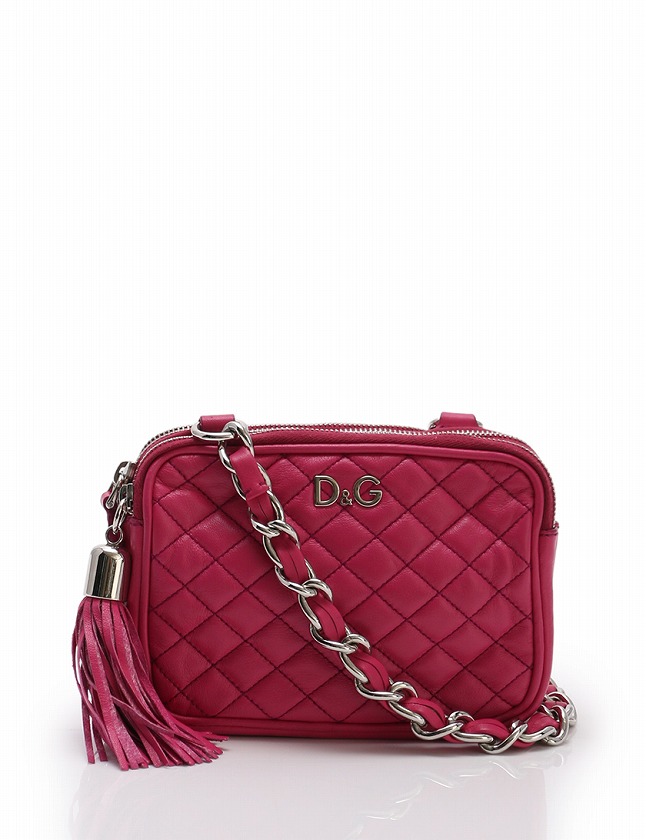 Dolce & Gabbana ピンクショルダーバッグ ドルチェアンドガッバーナ/ショルダーバッグ/DGロゴバッグ