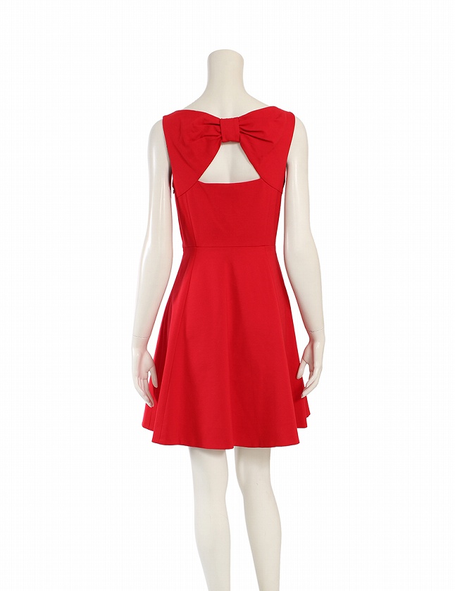 kate spade ブラックノースリーブミニワンピース 00 kate spade NEW YORK ワンピース ポロ ミニ シフト ドレス