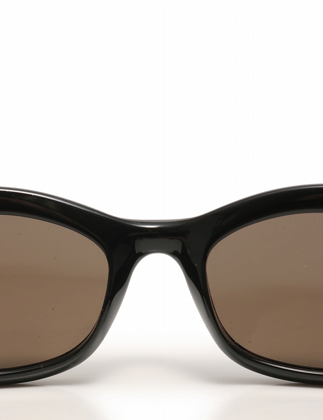 グッチ GUCCI サングラス 黒 ブラック 小物 プラスチック オーバル  