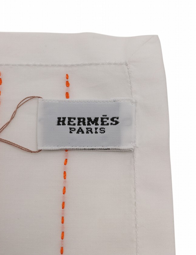エルメス HERMES ハンカチ ポケットチーフ パズル シェーヌダンクル  