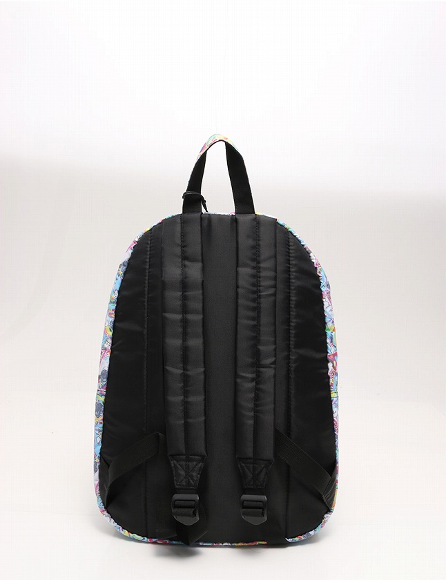 ユニフ UNIF バックパック リュックサック 水色 マルチカラー アニマル  