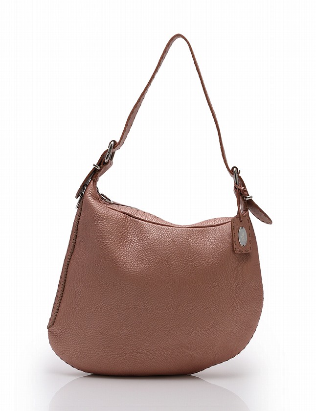フェンディ FENDI ショルダーバッグ セレリア ピンク レザー 8BR263 
