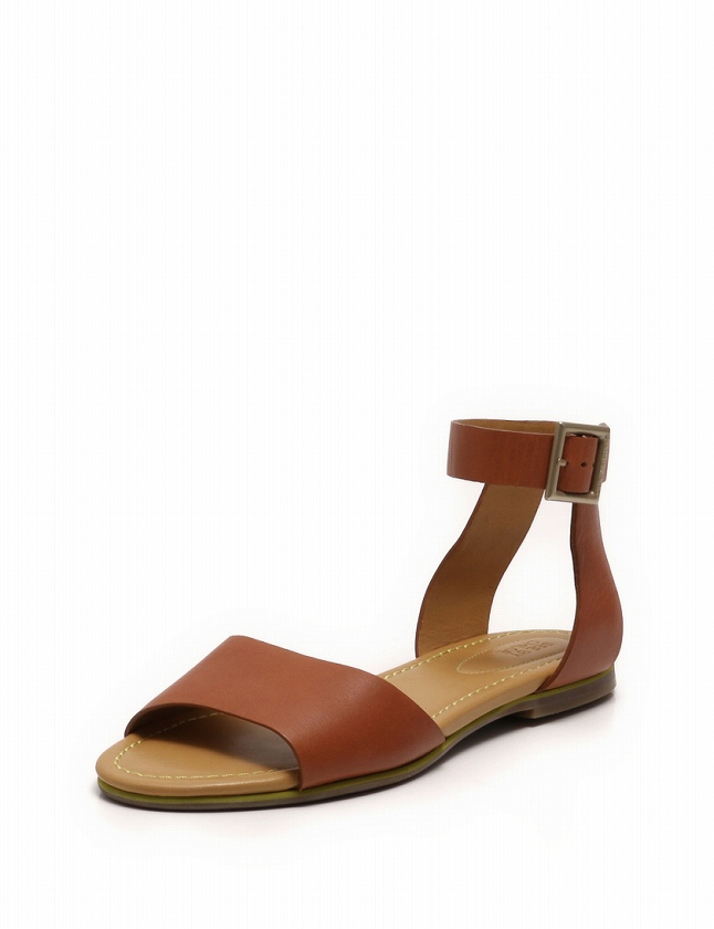 Chloé ブラウン レザー サンダル クロエ 袋付き！ お*ゆ様 Chloé