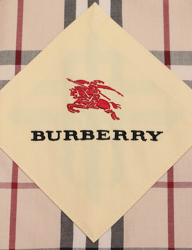 バーバリー BURBERRY ステンカラーコート ロングコート 黄