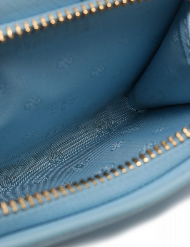 TORY BURCH 折り財布　ブルー ブルー（青）系 Tory Burch(トリーバーチ) 折りたたみ財布