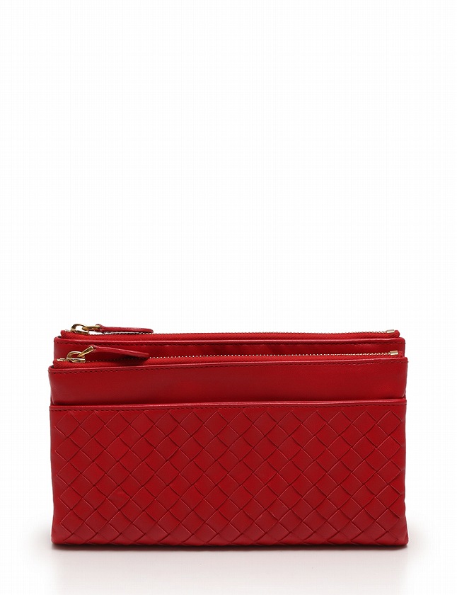 ボッテガべネタ　イントレチャート 二つ折り　長財布　　5204290 ☆送料関税込☆BOTTEGA VENETA イントレチャート 二つ折り長財布