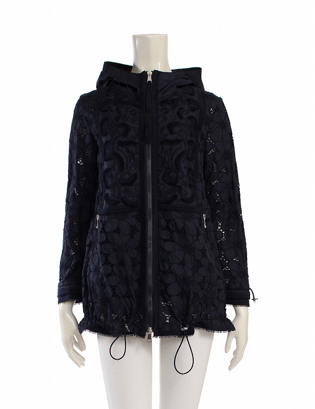モンクレール MONCLER ジャケット ブルゾン マドレーヌ ネイビー 紺 XS 