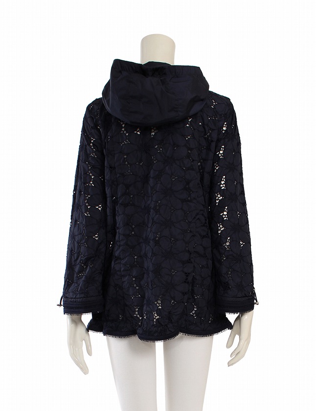 モンクレール MONCLER ジャケット ブルゾン マドレーヌ ネイビー 紺 XS 