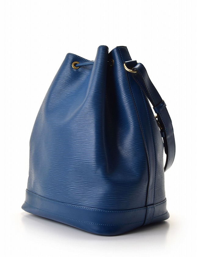 ルイヴィトン LOUIS VUITTON ショルダーバッグ 巾着 ノエ エピ 青 
