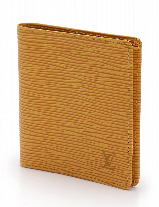 ルイヴィトン LOUIS VUITTON 札入れ 財布 二つ折り ポルトビエ 6カルト  
