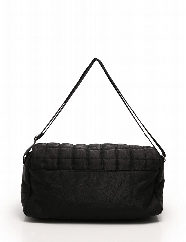 CHANEL スポーツラインチョコバーステッチショルダーバック