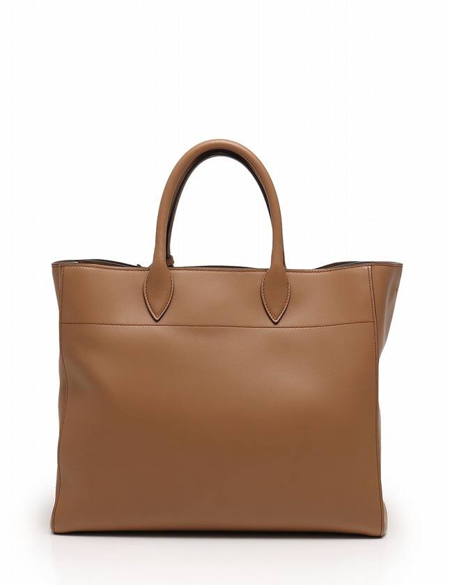 プラダ PRADA トートバッグ ショルダーバッグ 茶色 ブラウン レザー 
