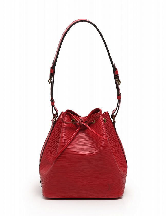 ルイヴィトン LOUIS VUITTON ショルダーバッグ 巾着 プチノエ エピ 