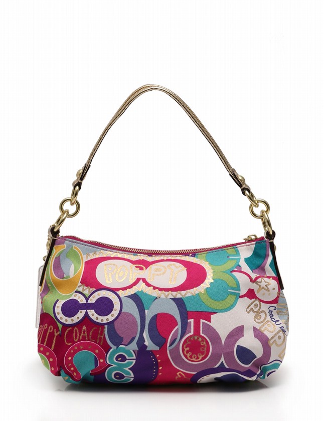 コーチ COACH ショルダーバッグ ポップカラーコレクション ゴールド 紫 