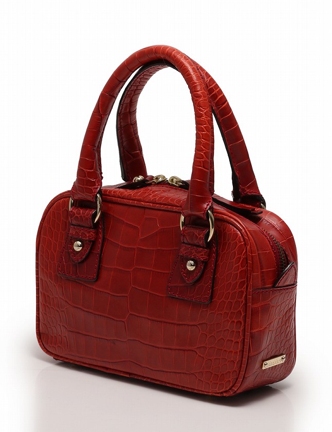 マックスマーラ MAX MARA ハンドバッグ ショルダーバッグ 赤 レッド 