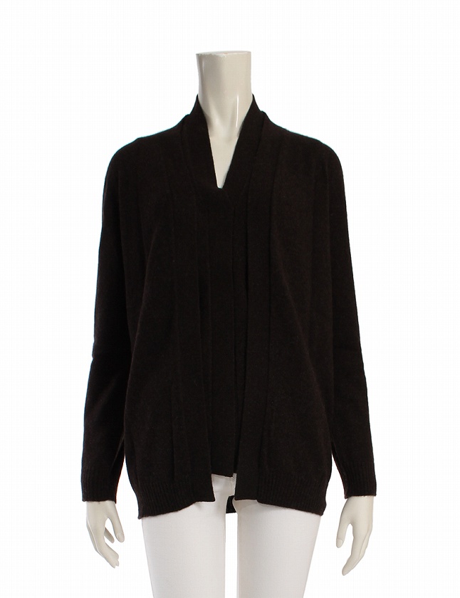 エルメス HERMES アンサンブル ニット カーディガン セーター ダーク  