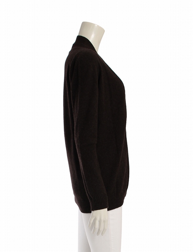 エルメス HERMES アンサンブル ニット カーディガン セーター ダーク  