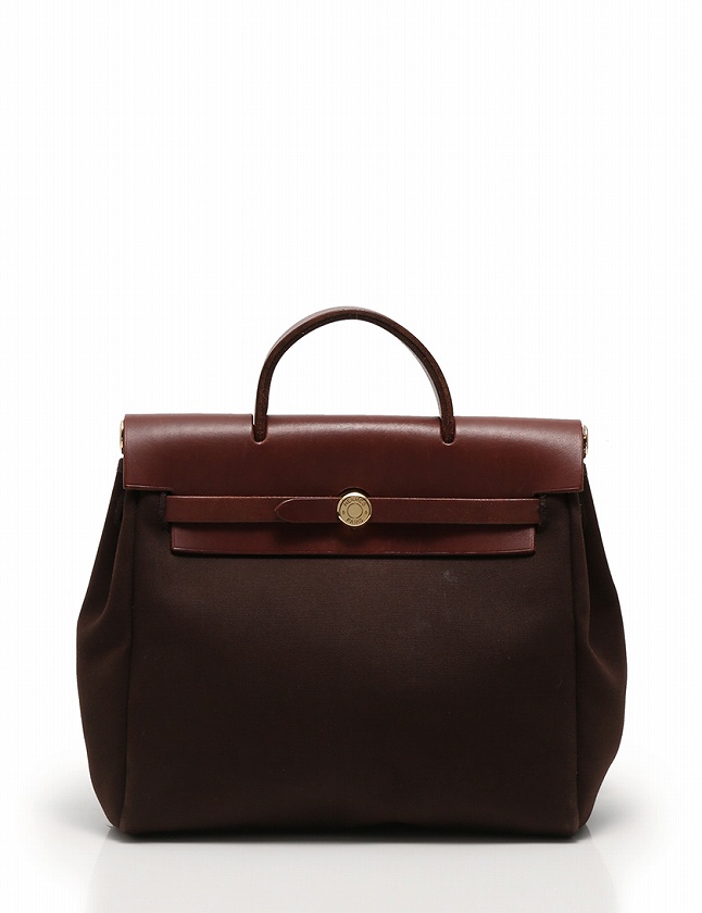 エルメス HERMES バックパック リュック エールバッグ アド PM 茶色 