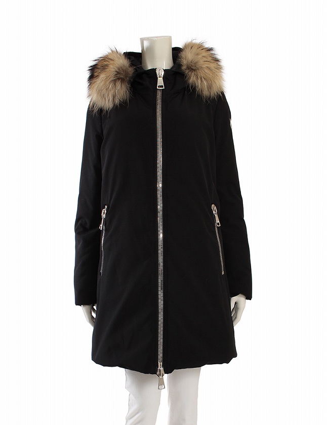 モンクレール MONCLER ダウンコート ロングコート ディミトラ 黒 