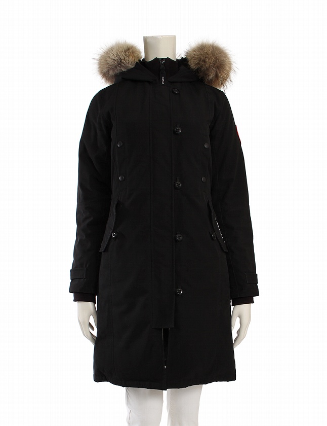 カナダグース CANADA GOOSE ダウンコート ケンジントンパーカ 黒 