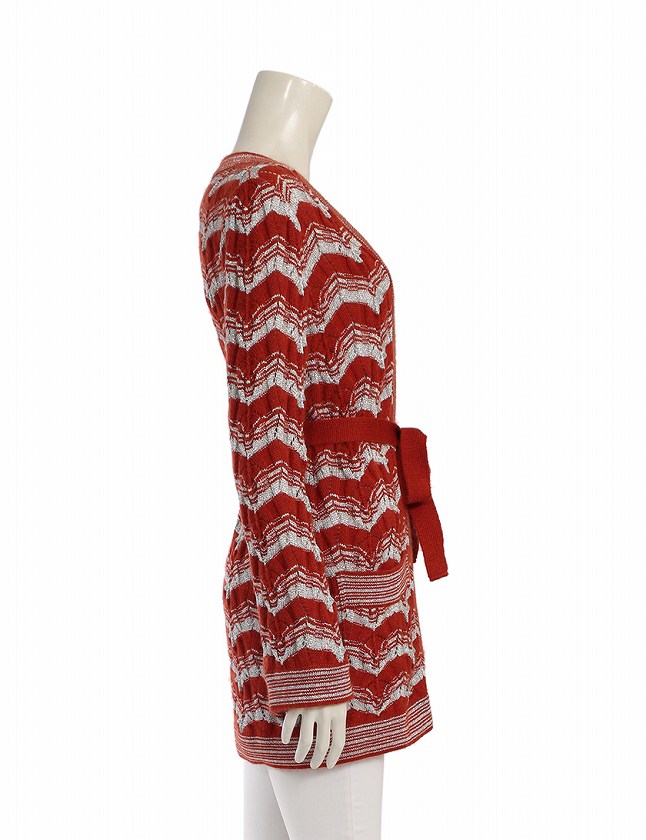 MISSONI 売れ筋商品|||ミッソーニ カーディガン アウター レディース Cardigans Red MISSONI ミッソーニ カーディガン アウター レディース