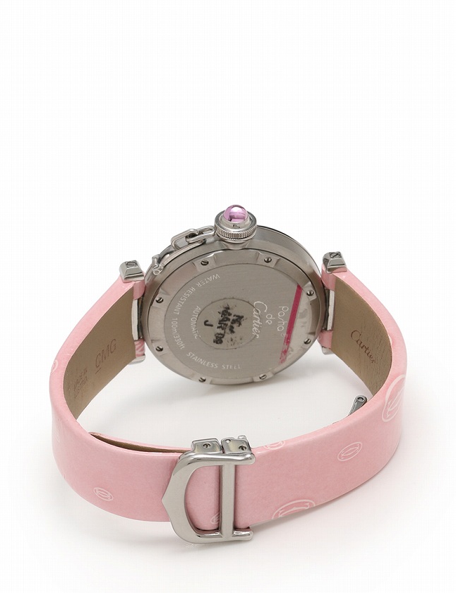 カルティエ Cartier 腕時計 パシャC ウインターフラワー シルバー  