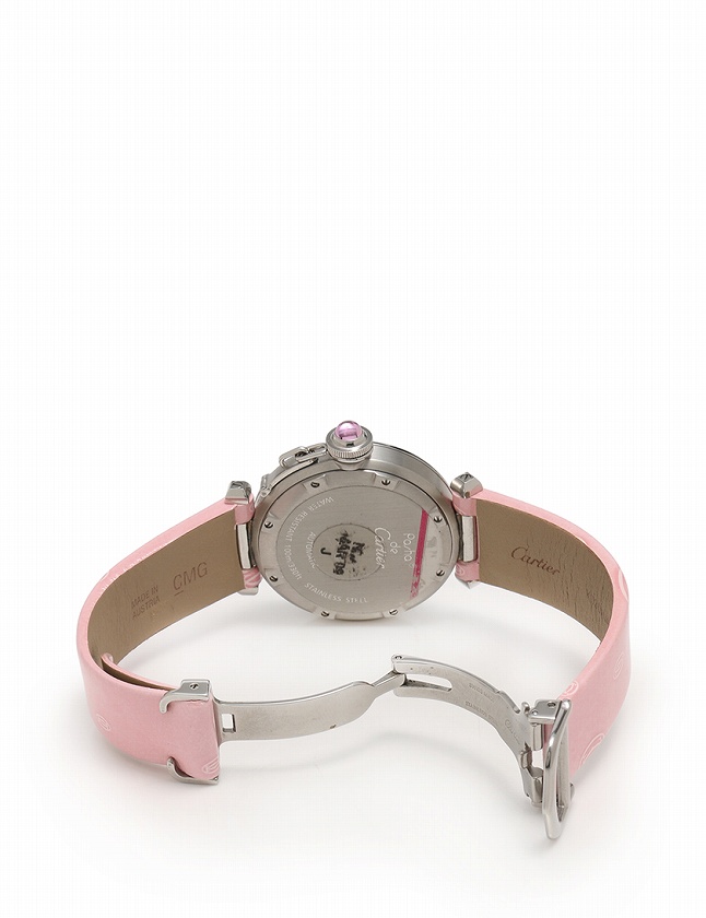 カルティエ Cartier 腕時計 パシャC ウインターフラワー シルバー  