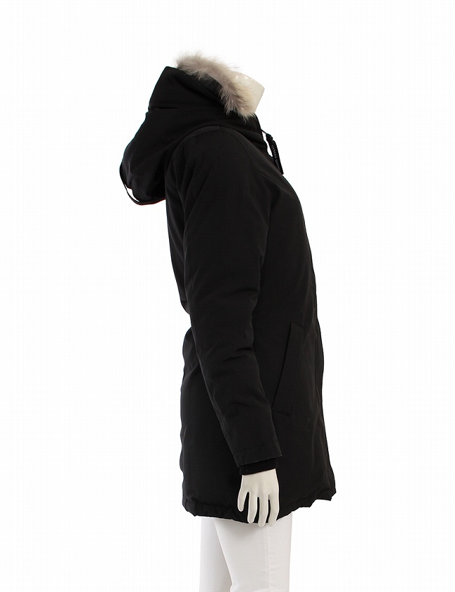 カナダグース CANADA GOOSE ダウンコート ビクトリアパーカ 黒 