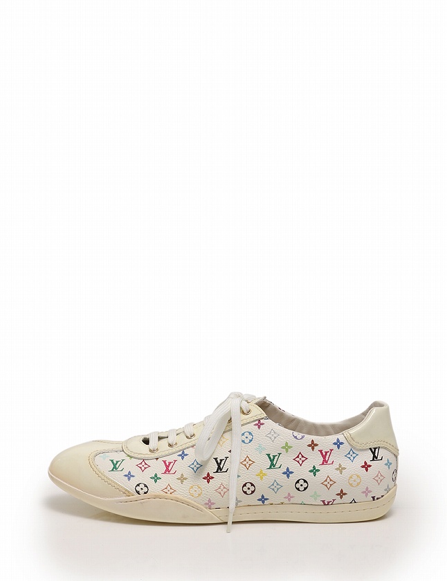 ルイヴィトン LOUIS VUITTON スニーカー ローカット モノグラム マルチ 