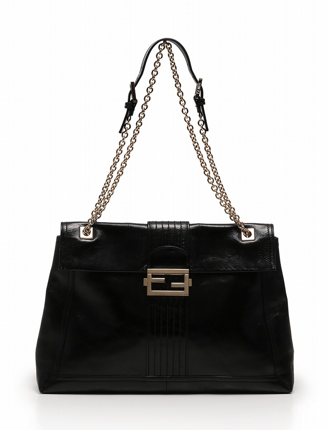 フェンディ FENDI ショルダーバッグ チェーン 黒 ブラック フェンディ FENDI ショルダーバッグ チェーン 黒 ブラック