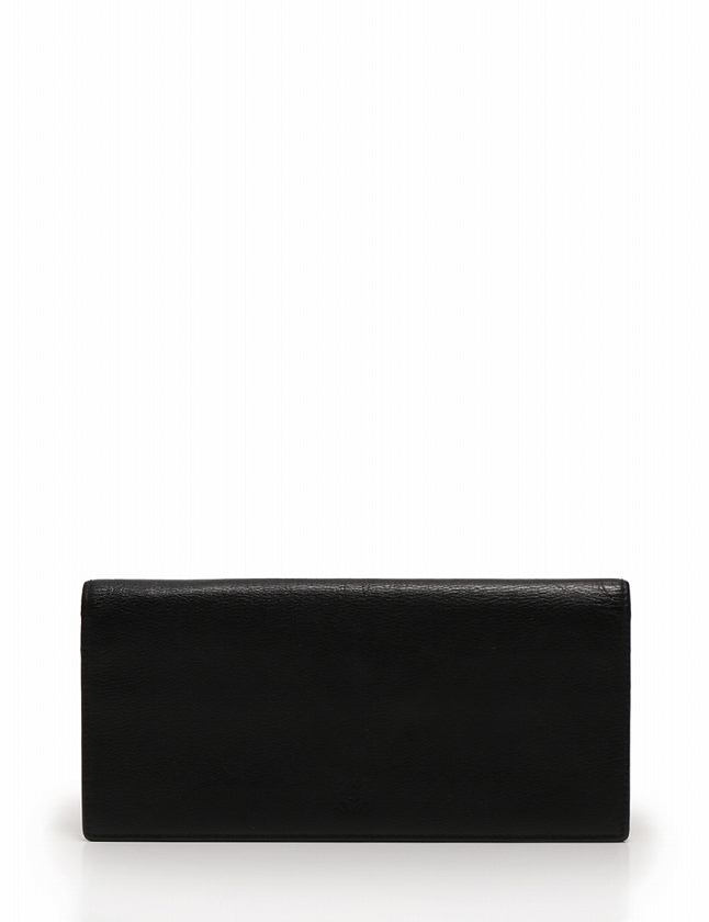 ロエベ Loewe 長財布 二つ折り 黒 ブラック 小物 レザー 箱 保存袋付き メンズ レディース 114 ベクトルパーク
